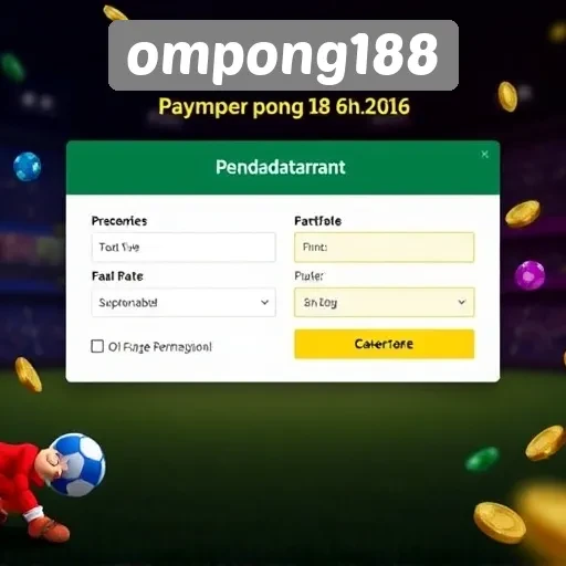 Proses Pendaftaran di Ompong188 yang Mudah dan Cepat